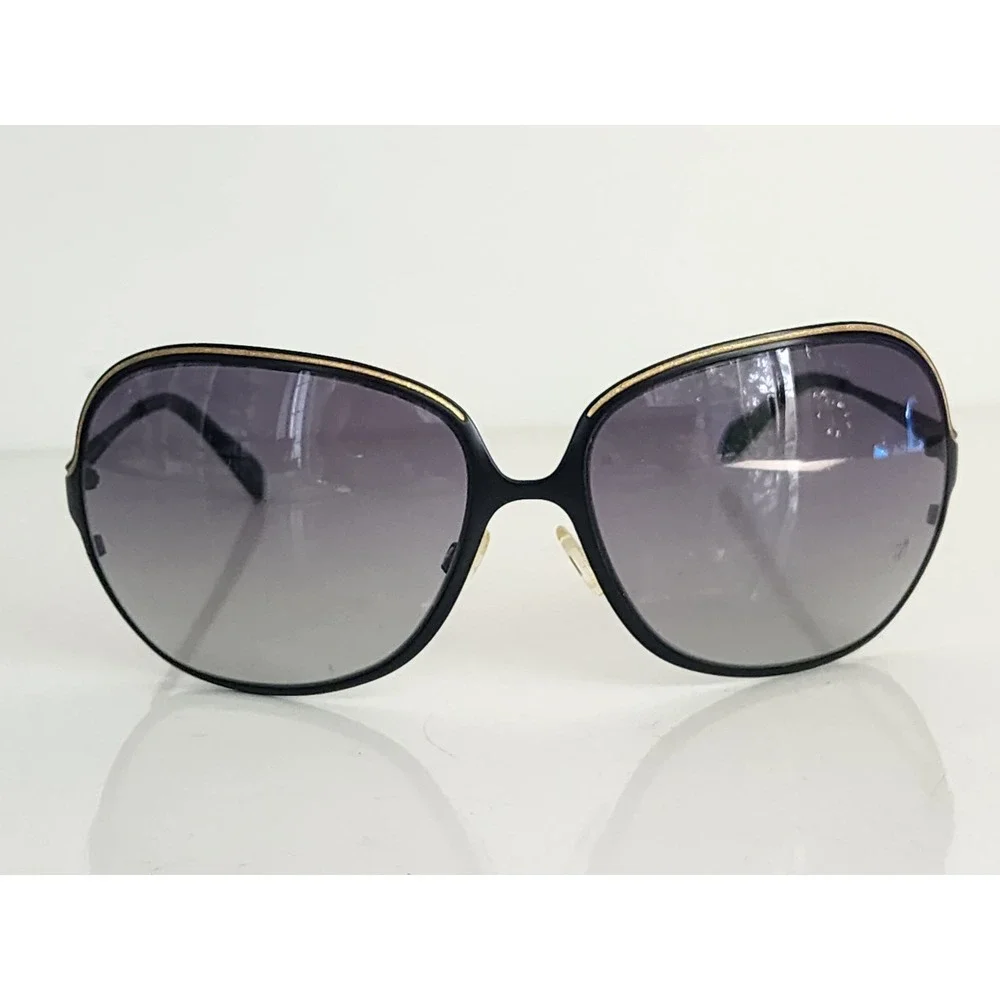 Oliver Peoples Vianca Sunglasses Matte Black Gold Butterfly 61 17 125 MBK/G